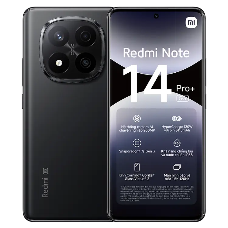 Xiaomi Redmi Note 14 Pro Plus 5G 8GB 256GB - Hình ảnh 7