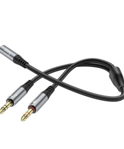 Cáp Gộp Ugreen 20899 Audio 3.5mm 2 Vào 1 Ra Mic và Tai Nghe (Dài 20cm)