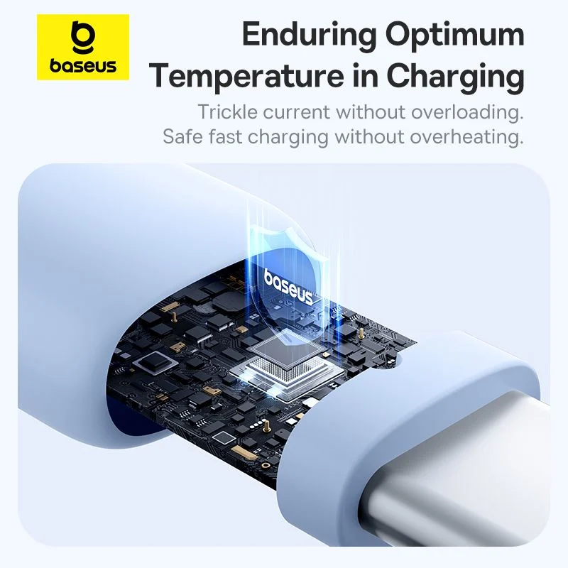 Cáp Sạc Nhanh Baseus Silky Series USB to Type-C 100W (480Mbps) - Hình ảnh 6